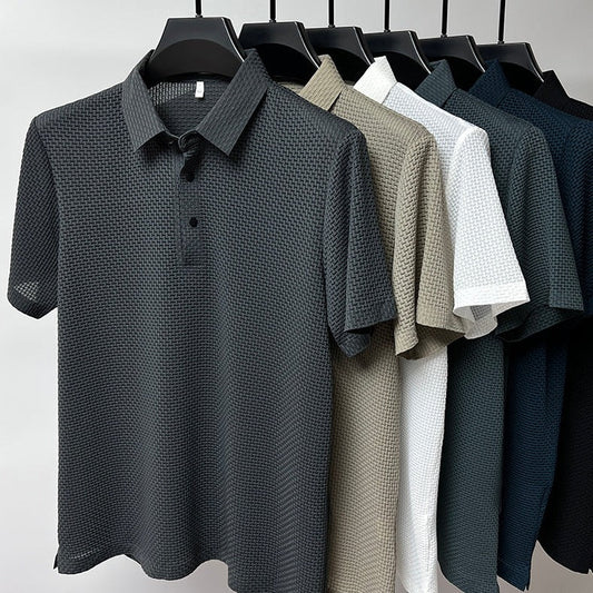 Melvin – Premium Textured Collared Shirt